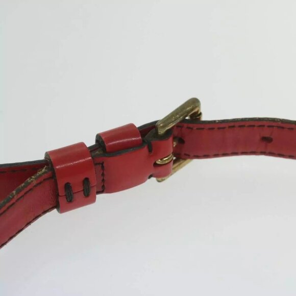 LOUIS VUITTON Epi Jeune Fille Shoulder Bag Red - Picture 9 of 16